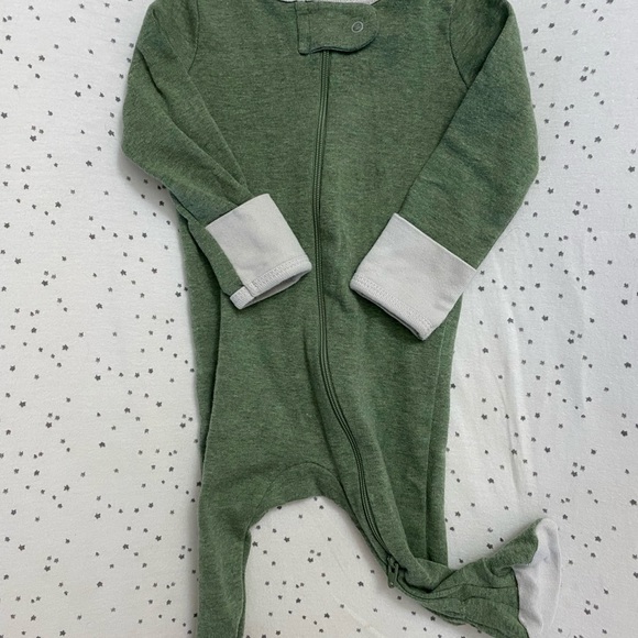 0-3 M. Cloud Island footie pajamas, set of 3 - Picture 2 of 3